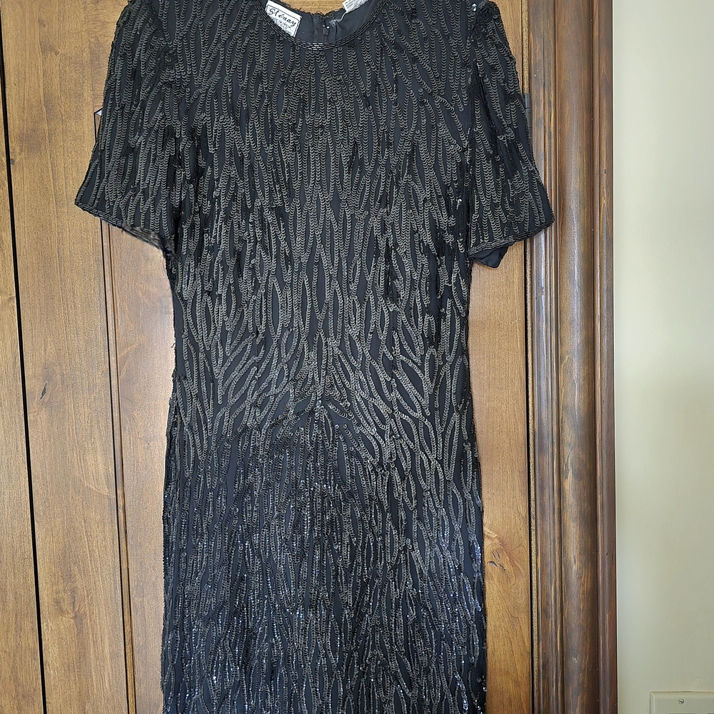 ♥︎ Stenay Black ♡ Sequin Sparkle ♥︎ Mini Cocktail Dress ♡